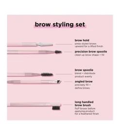 Set 3 cepillos para cejas