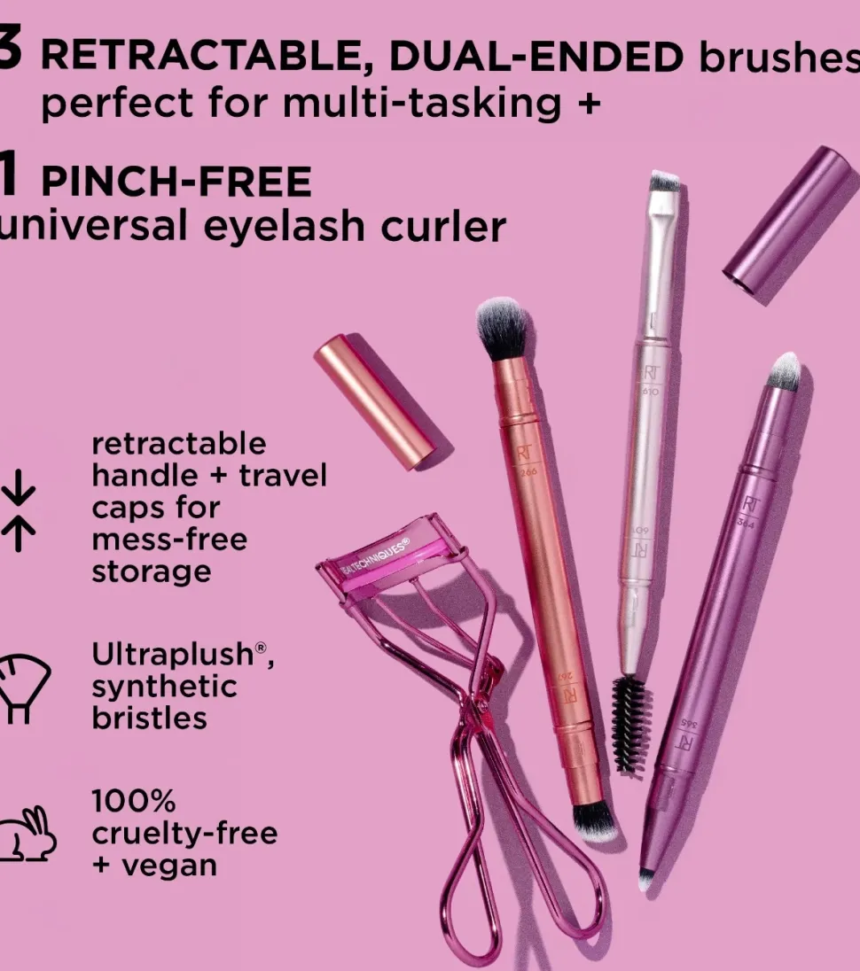 Set de brochas Double Time Brush + Lash set
