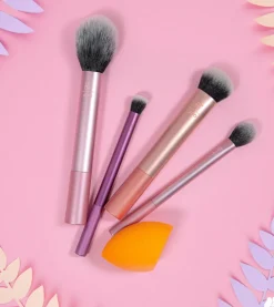Set de brochas + esponja Everyday Essentials