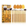 Set de brochas Leopard (15 piezas)