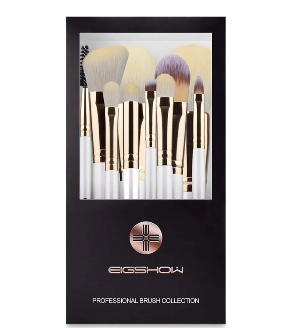 Set de brochas (10 piezas) - Champagne Gold