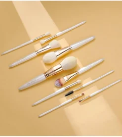 Set de brochas (10 piezas) - Champagne Gold