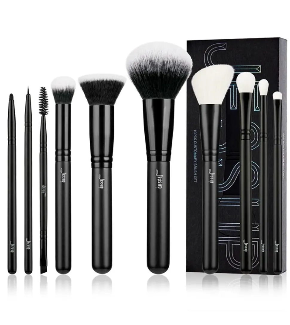 Set de brochas 10 piezas Customary - T323: Black