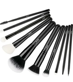 Set de brochas 10 piezas Customary - T323: Black