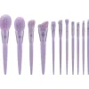 Set de brochas (11 piezas) - Ecopro Bamboo - Mist Purple