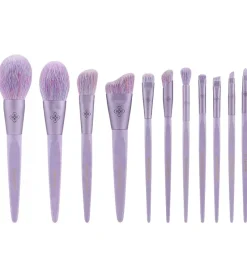Set de brochas (11 piezas) - Ecopro Bamboo - Mist Purple