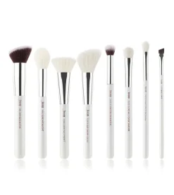 Set de brochas 8 piezas - T239: White/Silver