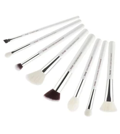 Set de brochas 8 piezas - T239: White/Silver