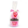 Set de exfoliante y bomba de baño - Fresa