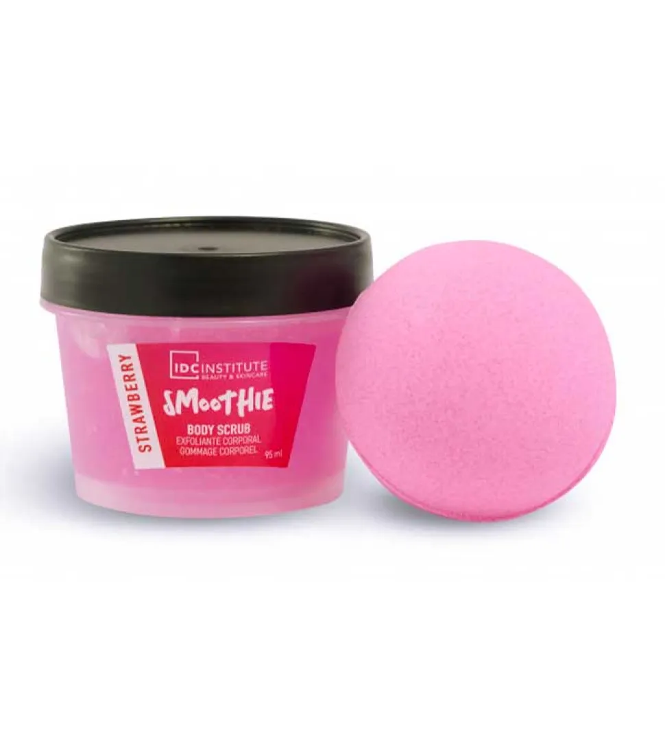 Set de exfoliante y bomba de baño - Fresa