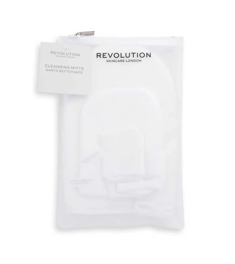 Set de guantes desmaquillantes reutilizables