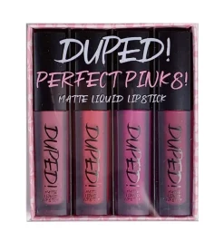 Set de labiales líquidos mate Duped! - Perfect Pinks!