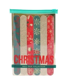 Set de limas de uñas Nail File Collection - Merry Christmas