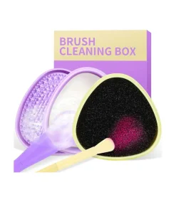 Set de limpiadores para brochas Quick Cleaner Box & Wet Cleaning Soap Box