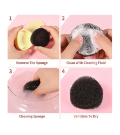 Set de limpiadores para brochas Quick Cleaner Box & Wet Cleaning Soap Box