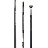 Set de pinceles de cejas PRO 3 piezas - T326: Black/Silver