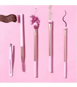 Set de pinceles de ojos y accesorios Naturally Beautiful