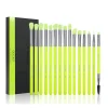 Set de pinceles para ojos Neon (15 piezas)