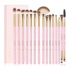 Set de pinceles para ojos Soft Pink Pro (15 piezas)