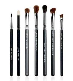 Set de Pinceles 7 piezas - T122: Black/Silver