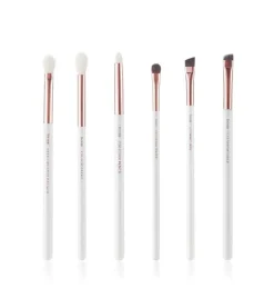 Set de pinceles 6 piezas - T221: White/Rose Gold