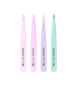 Set de pinzas depilatorias - Pastel
