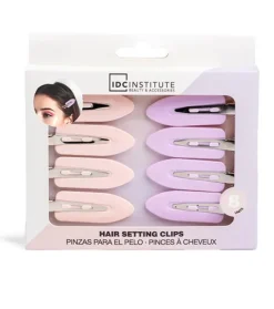 Set de 8 pinzas para el cabello