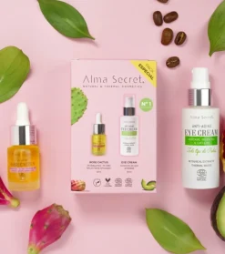 Set de regalo contorno de ojos + sérum facial Rose Cactus