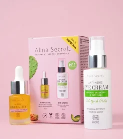 Set de regalo contorno de ojos + sérum facial Rose Cactus
