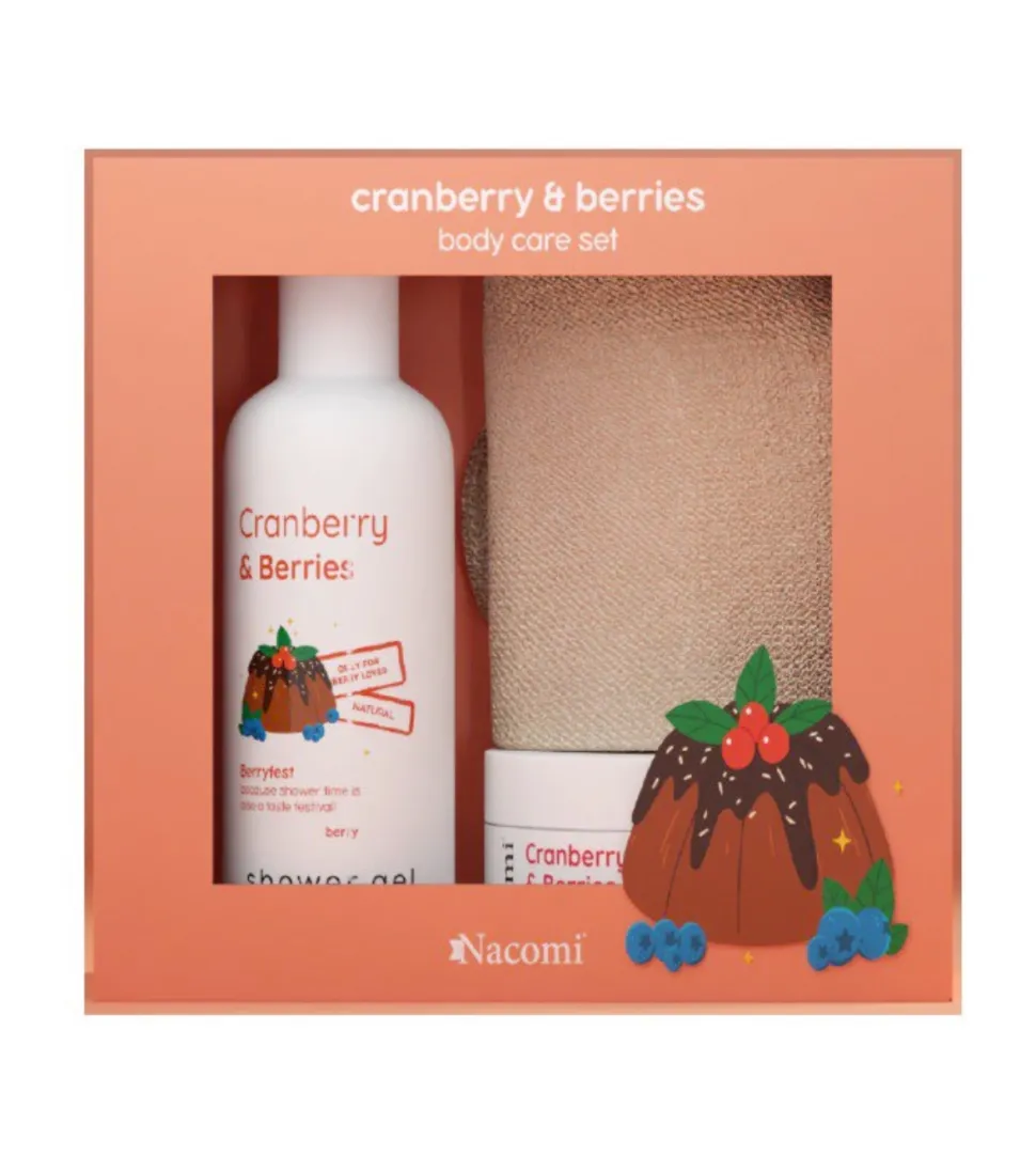 Set de regalo para cuidado corporal - Berry Special Christmas