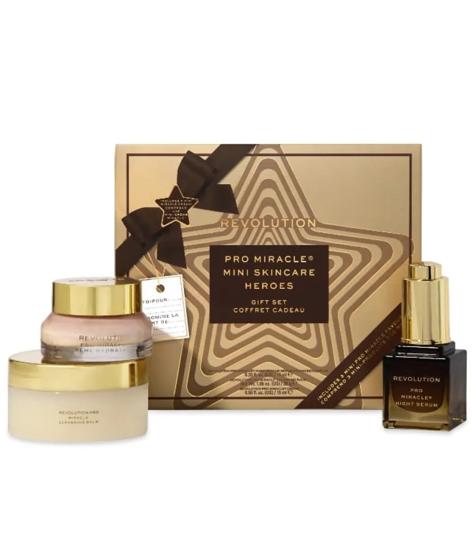 Set de regalo Pro Miracle Mini Skincare Heroes