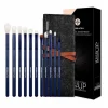 Set 11 pinceles de ojos Jade Series - Tourmaline Blue