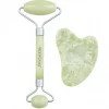 Set rodillo facial y gua sha de jade