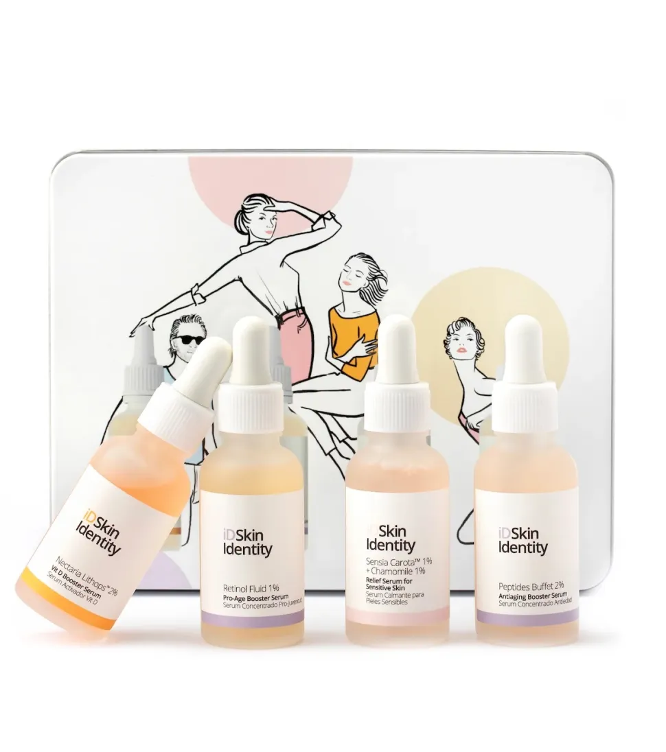 Set rutina antiarrugas y antioxidante