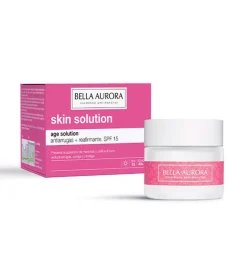 *Skin Solution* - Crema antiarrugas + reafirmante Age Solution SPF15