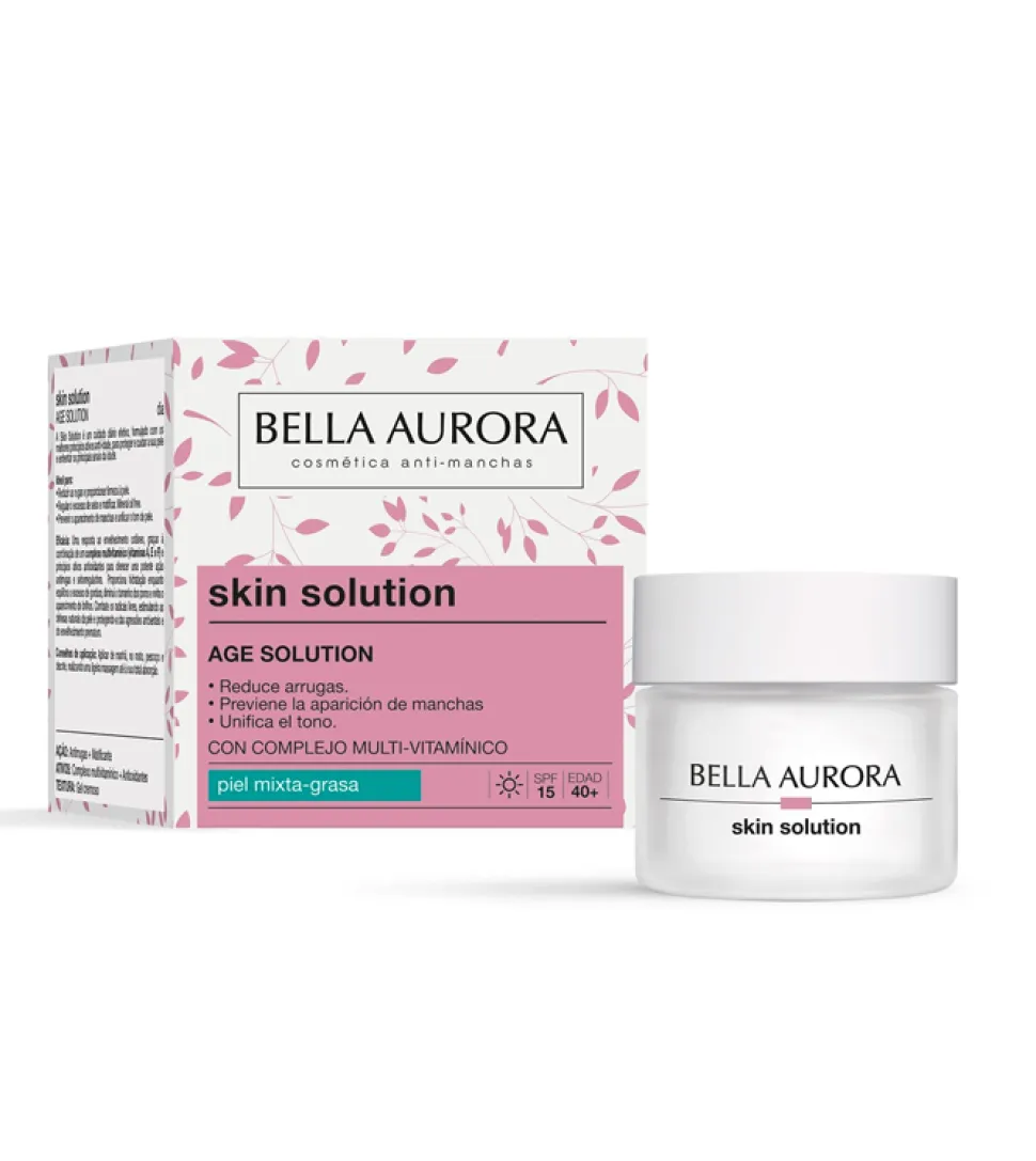 *Skin Solution* - Crema de día Age Solution para pieles mixtas-grasas