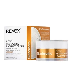 *Skintreats* - Crema iluminadora y revitalizante Biotic