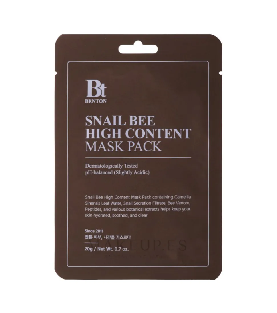 *Snail Bee* - Mascarilla facial High Content Mask Pack