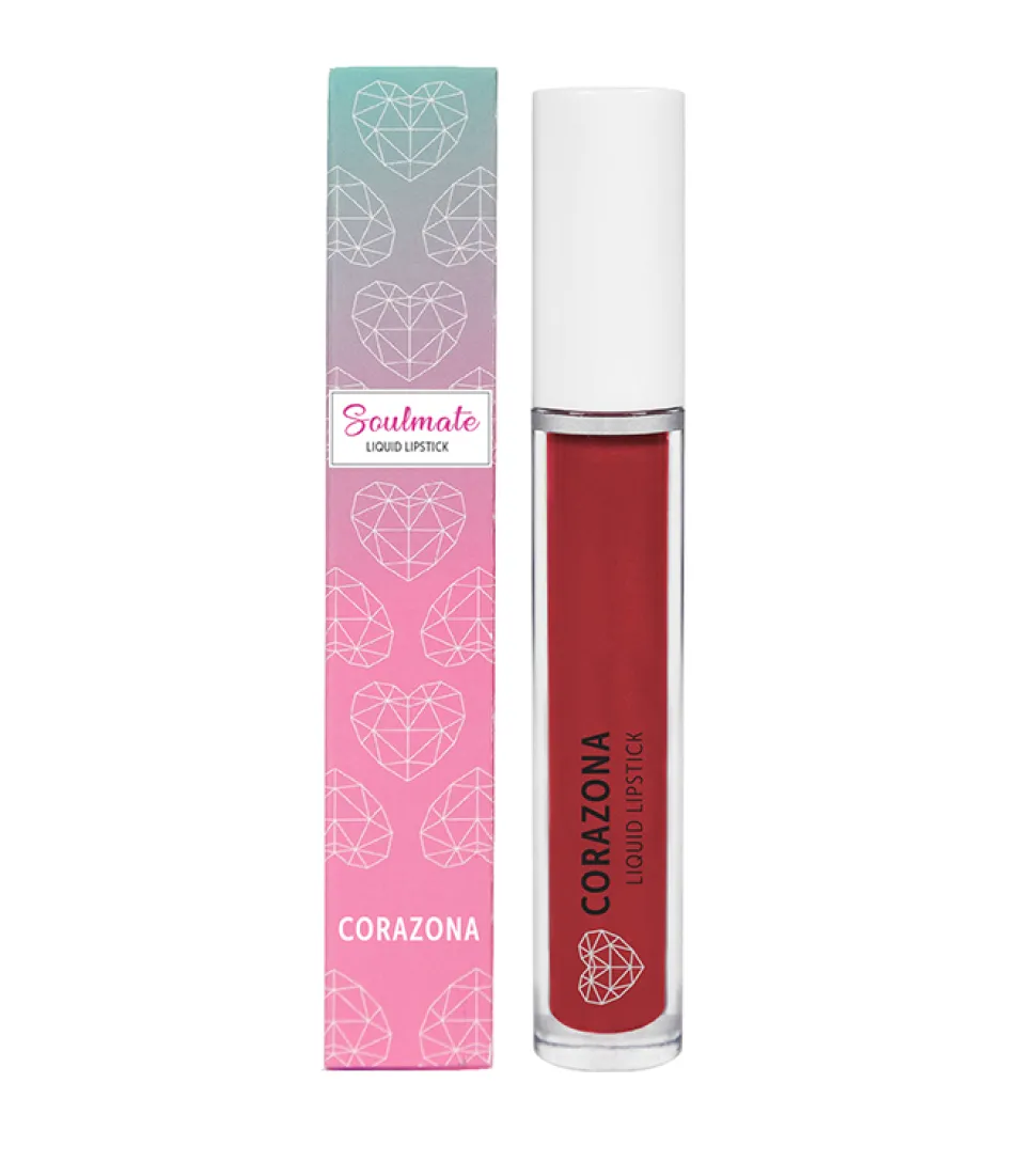 *Soulmate* - Labial Líquido - Passion Red