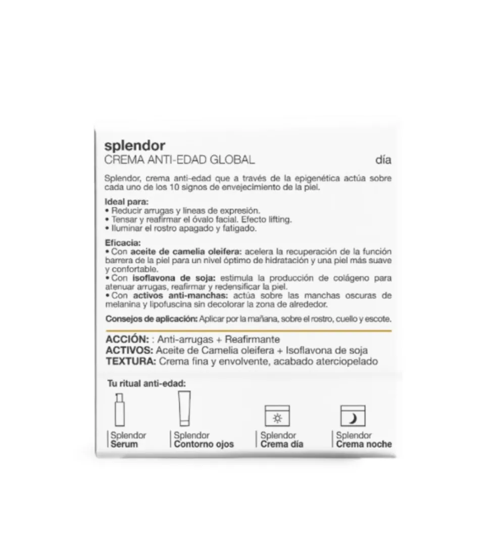 *Splendor* - Crema de día splendor 10