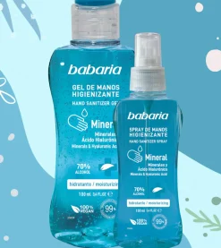Spray de manos hidroalcohólico - Minerales y Ácido hialurónico