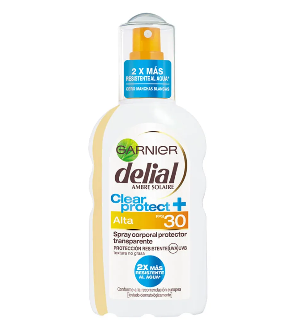 Spray Protector Transparente Delial Clear Protect + FPS30