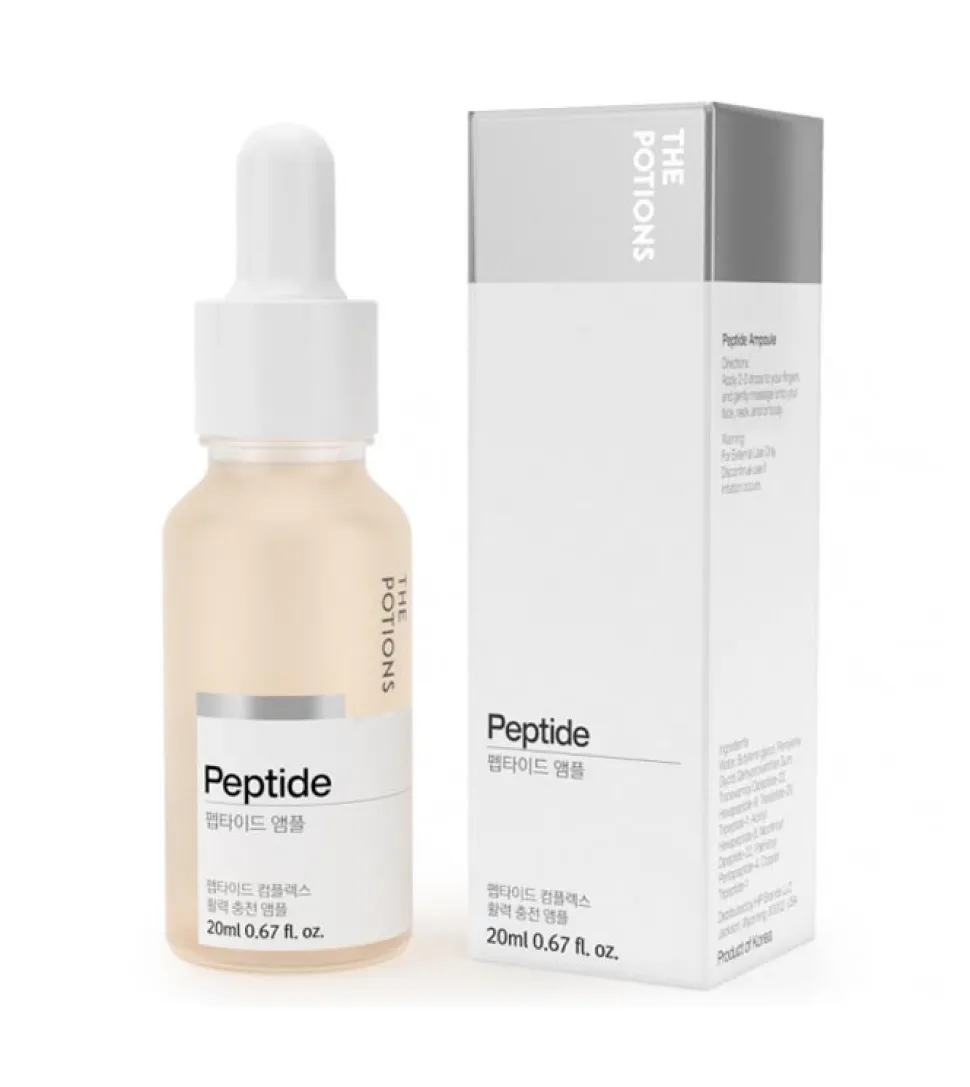 Sérum ampolla de péptidos