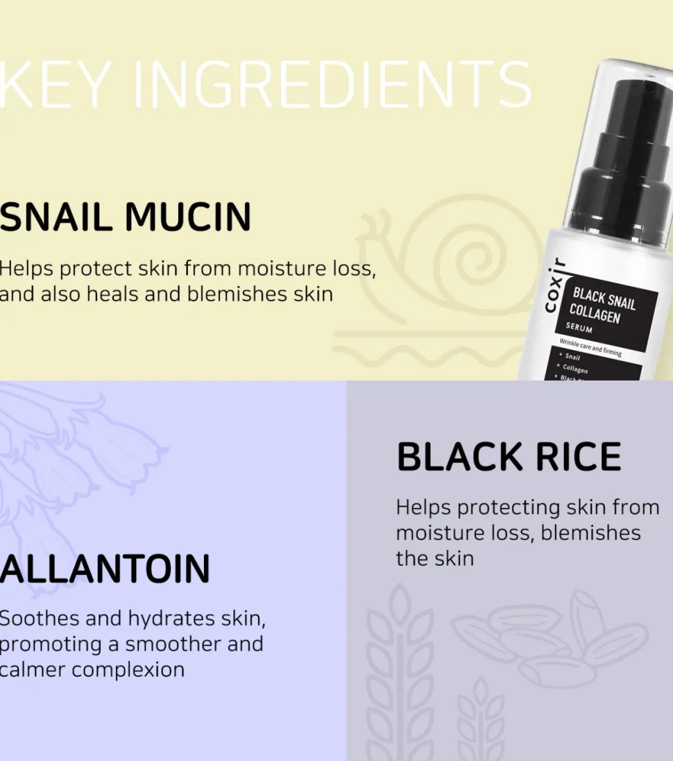 Sérum Black Snail Collagen