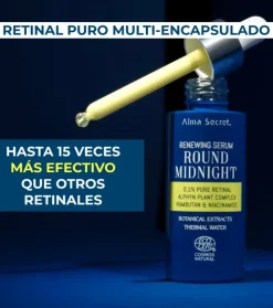 Sérum con Retinal puro Round Midnight 0,1%
