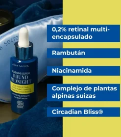Sérum con Retinal puro Round Midnight 0,2%