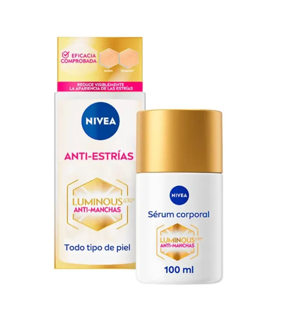 Sérum corporal anti-estrías y anti-manchas tratamiento avanzado Luminous 630
