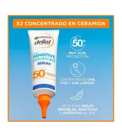 Sérum corporal Sensitive Advanced Delial SPF50+ Ceramide Protect