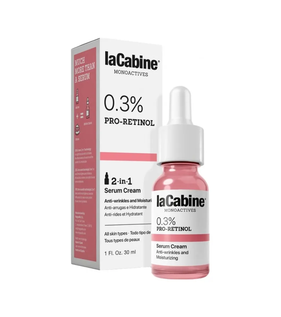 Sérum crema antiarrugas e hidratante 0.3% Pro-Retinol - Todo tipo de pieles