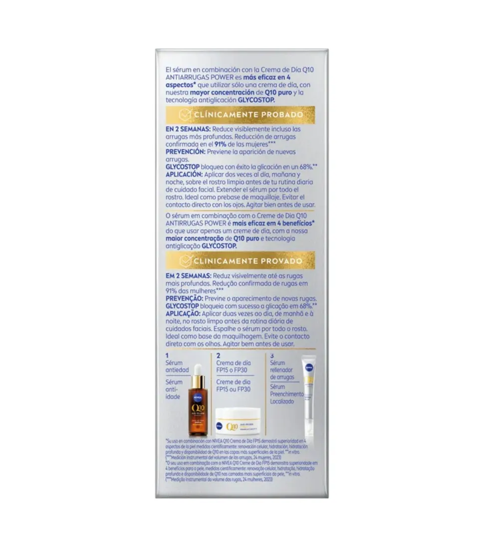 Sérum de doble acción antiarrugas - Q10 Expert